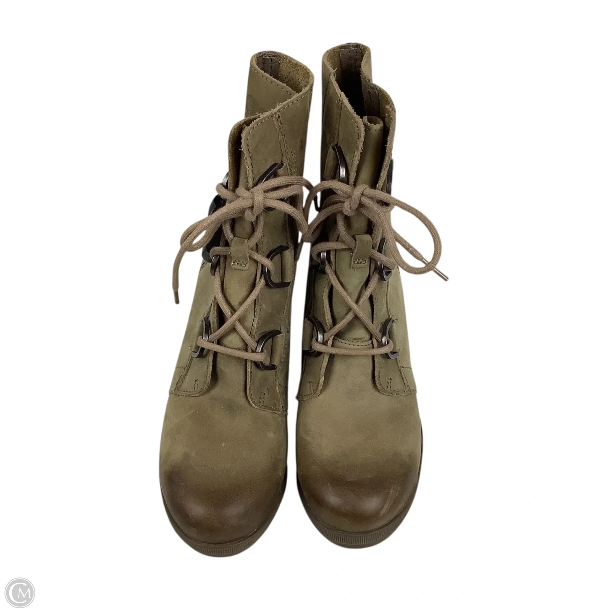 Boots Ankle Heels By Sorel In Taupe, Size: 6.5 - Image 3
